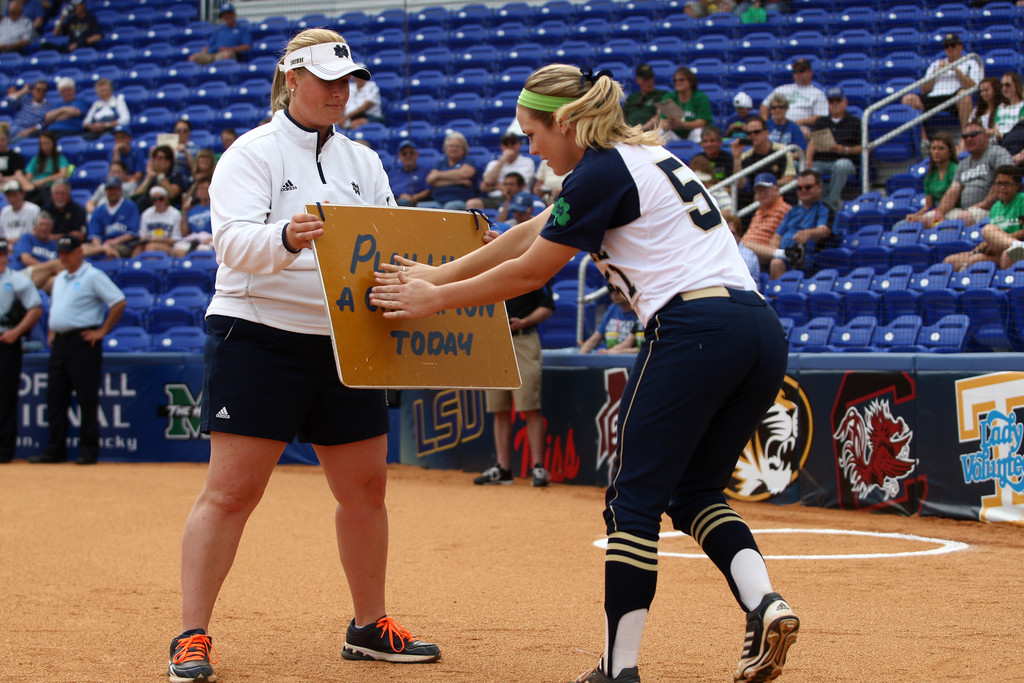Notre Dame vs. Virginia Tech, 5/17/13 (Chet White/UK Athletics)