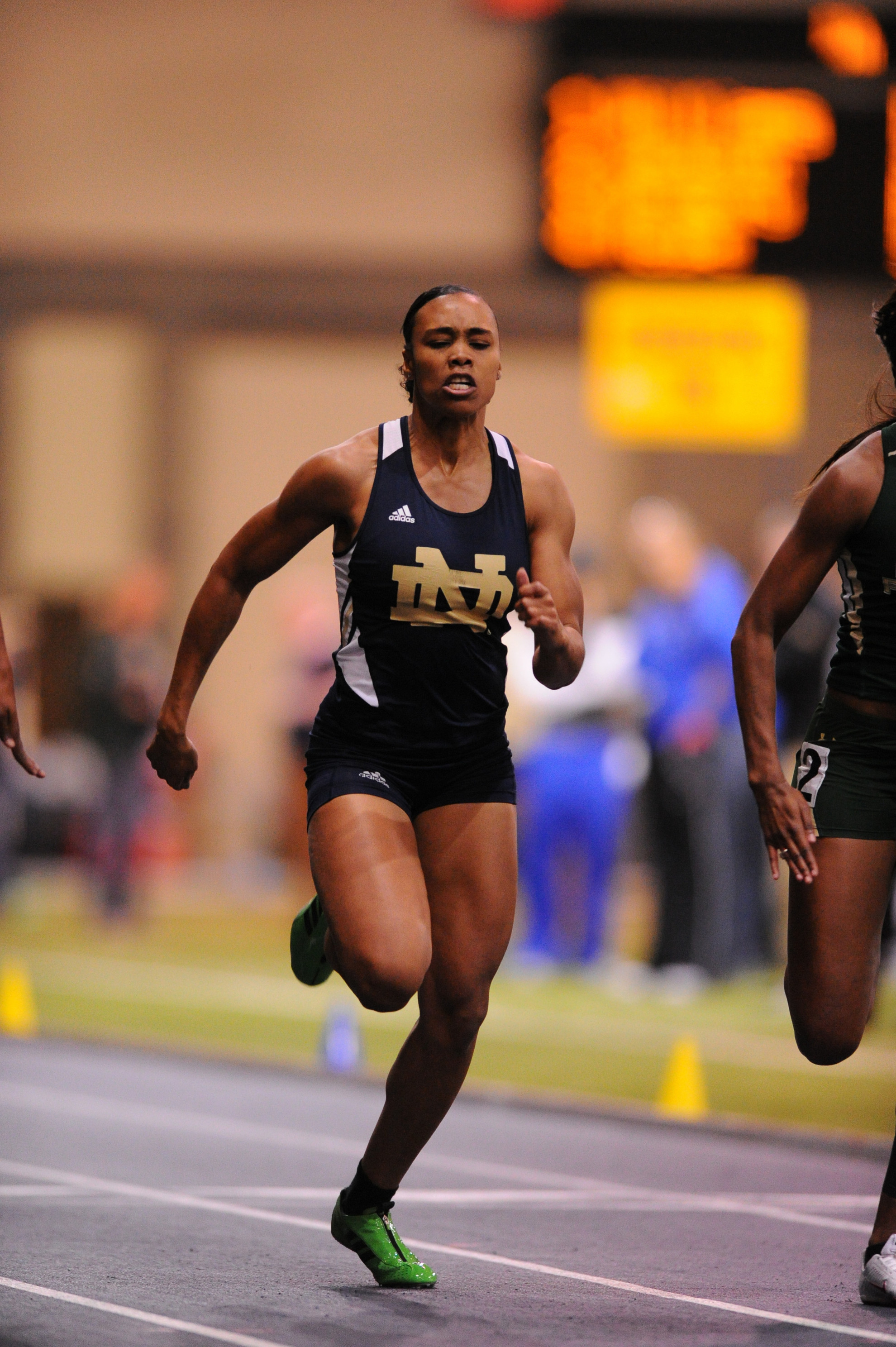 Rae Goes Under Four Minutes In Meyo Mile For Second Time Sophomore Aijah Urssery won the 60m dash on Saturday.