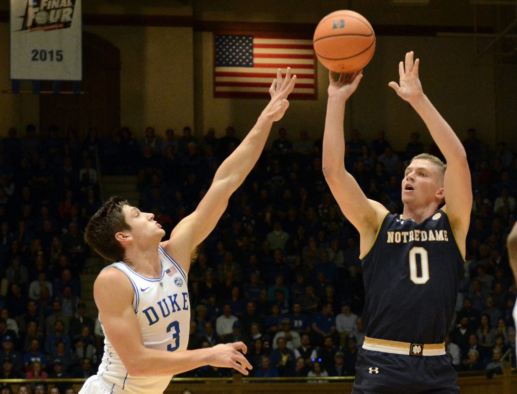 Notre Dame vs. Duke (USATSI)