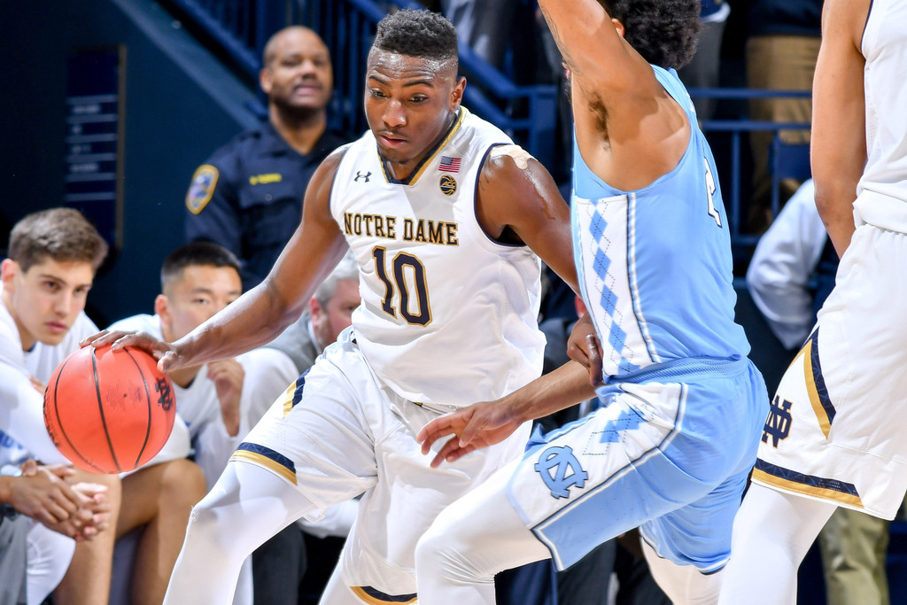 Notre Dame vs. North Carolina (USATSI)