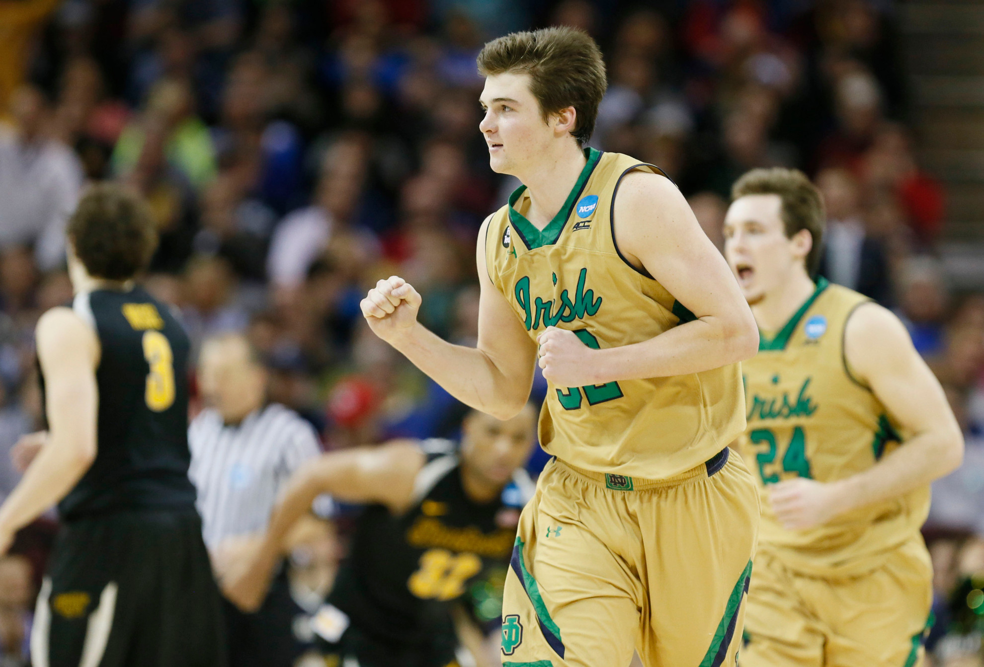 Irish Relish Opportunity in Year Three as ACC Member Steve Vasturia (32) is one of Notre Dame's three returning starters from the 2014-15 campaign