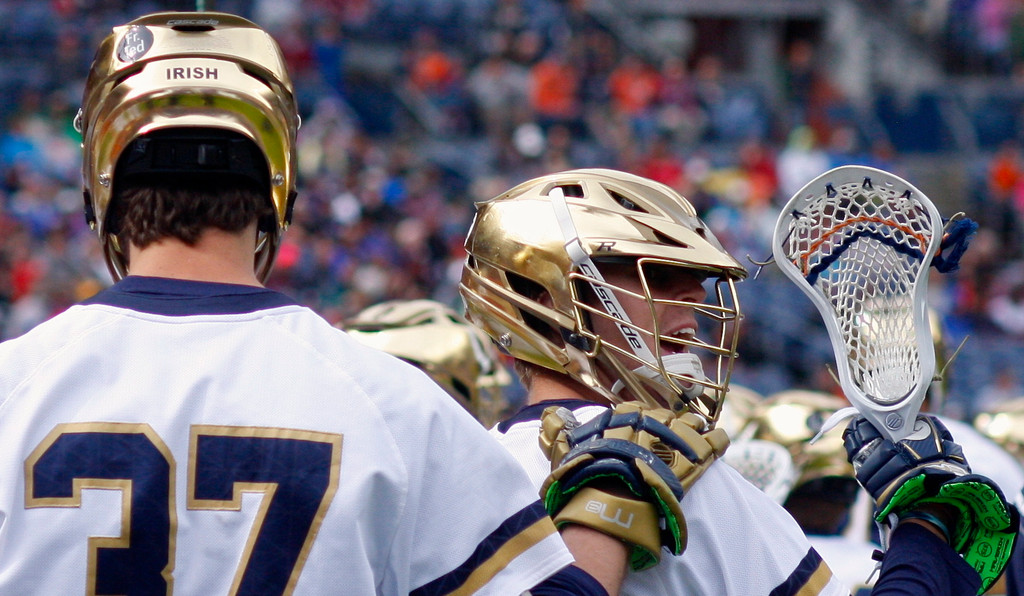 Notre Dame NCAA lacrosse vs. Albany (photos by Pete LaFleur)