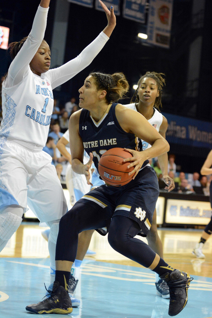 No. 7 Notre Dame at No. 13 North Carolina