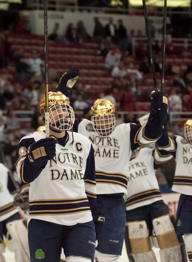 Notre Dame Men's Ice Hockey v Ohio State on 03-23-2013