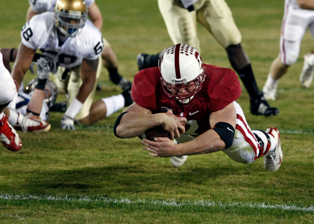 Irish Edged by Stanford, 45-38 (AP)