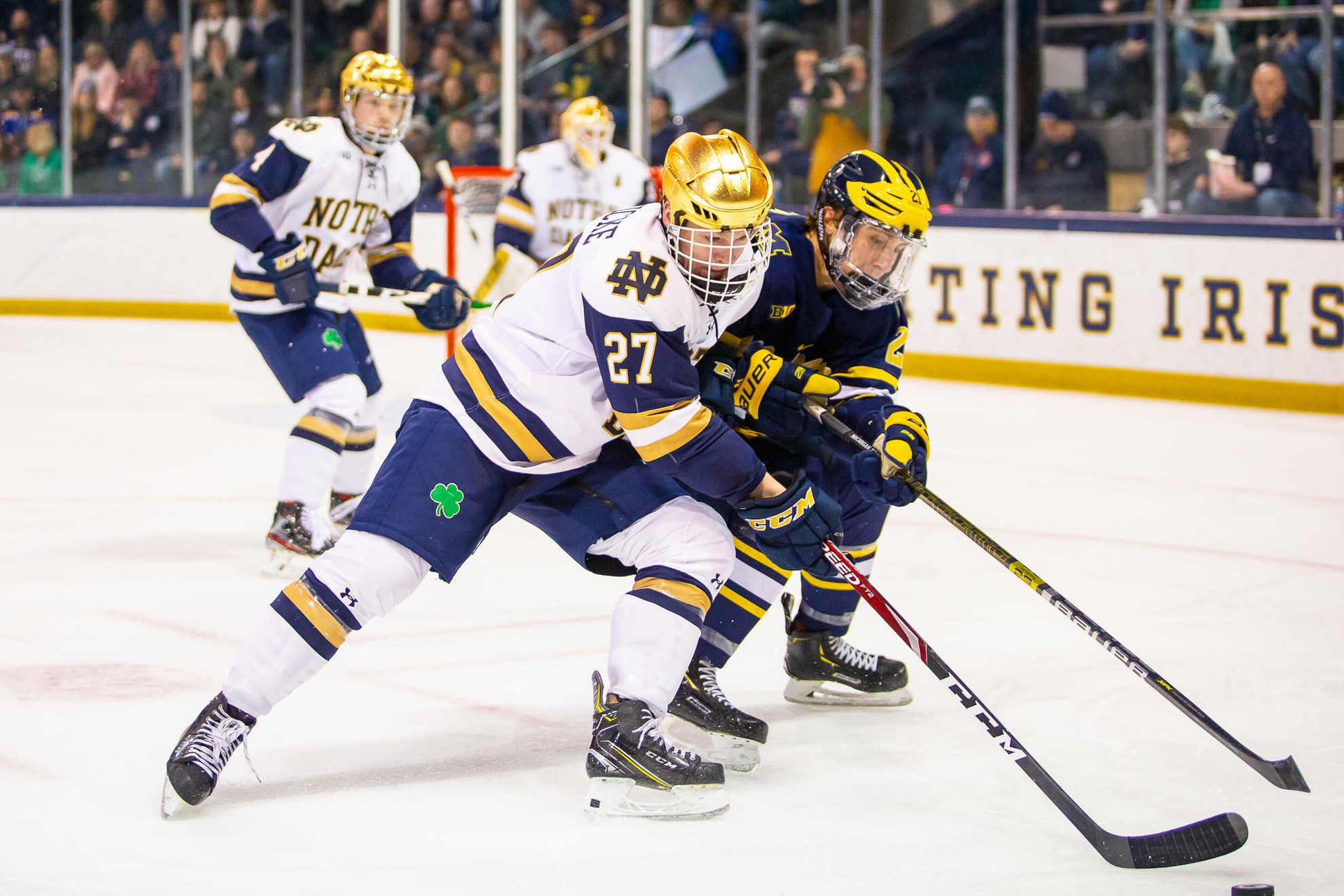 #14 Irish Topped By Wolverines, 3-0 #14 Irish Topped By Wolverines, 3-0