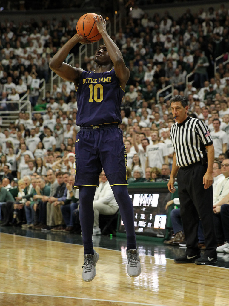 ND Men's Basketball at Michigan State (USATSI)