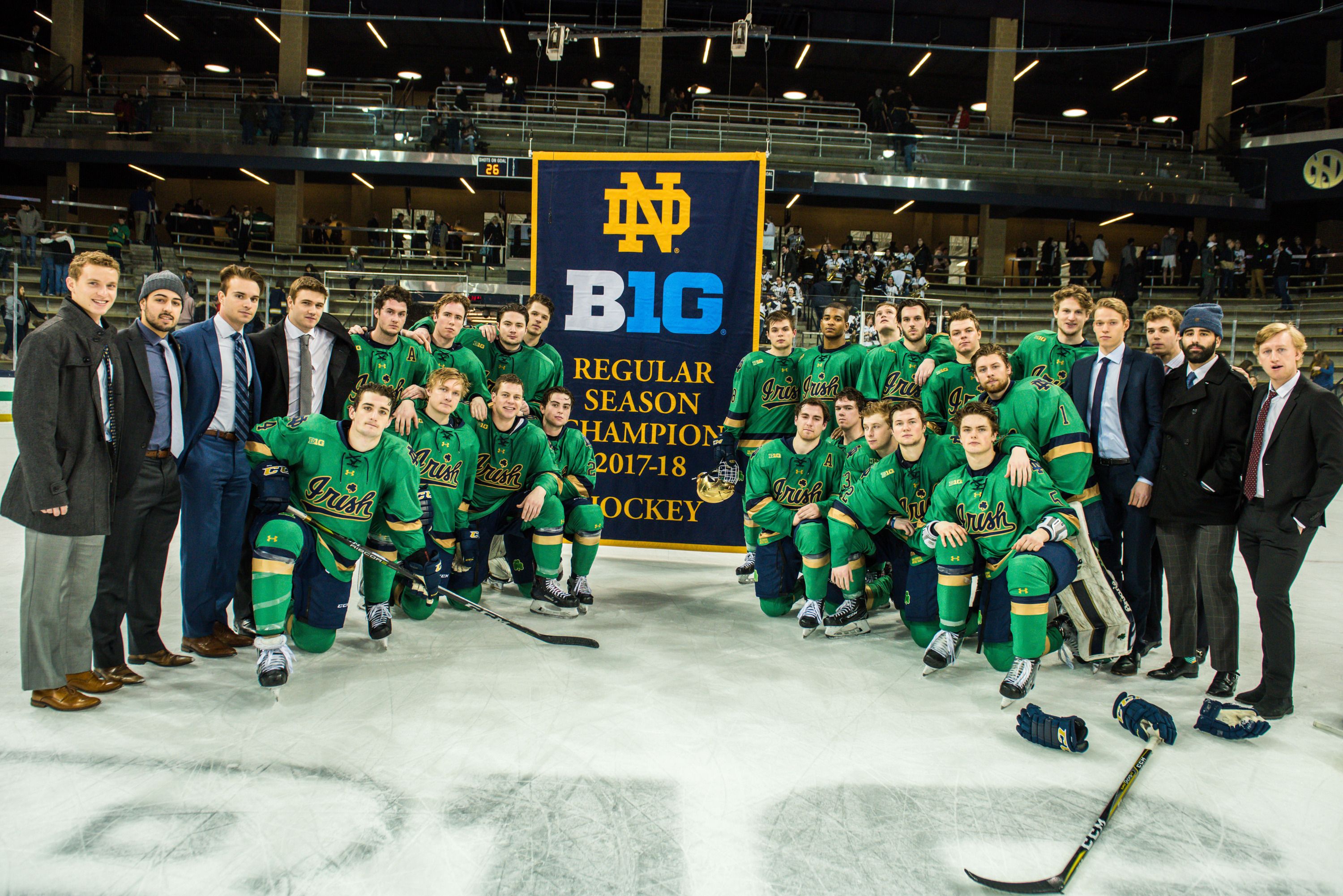 No. 3 Notre Dame Hockey vs. Michigan State, Game 2 – Notre Dame