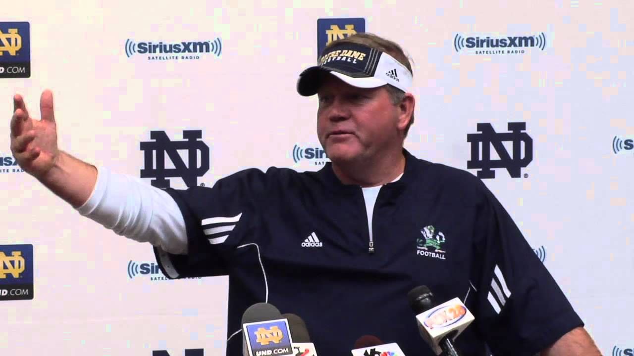 Coach Kelly Media Session - Oct. 4, 2012 - Notre Dame Football