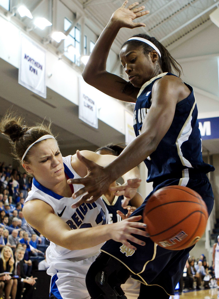No. 3 Notre Dame Cruises Past Creighton, 76-48 (AP)