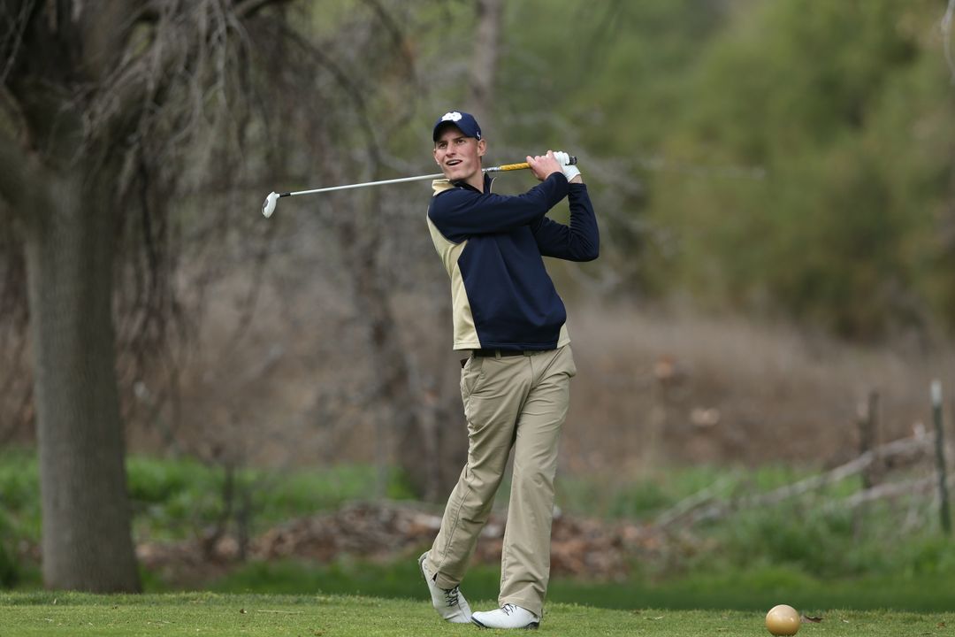 Sophomore Blake Barens was the top Notre Dame finisher at the 2015 ACC Championship, carding a final round two-over-par 74 on Sunday at the Old North State Club
