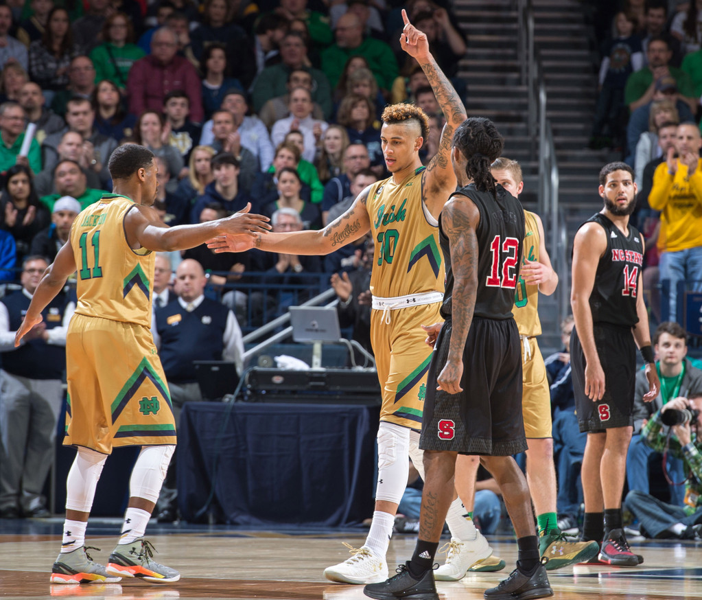 Notre Dame Defeats N.C. State, 89-75
