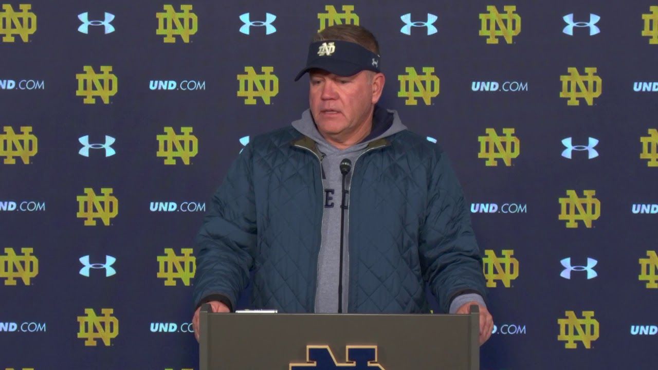 Brian Kelly Press Conference Pittsburgh