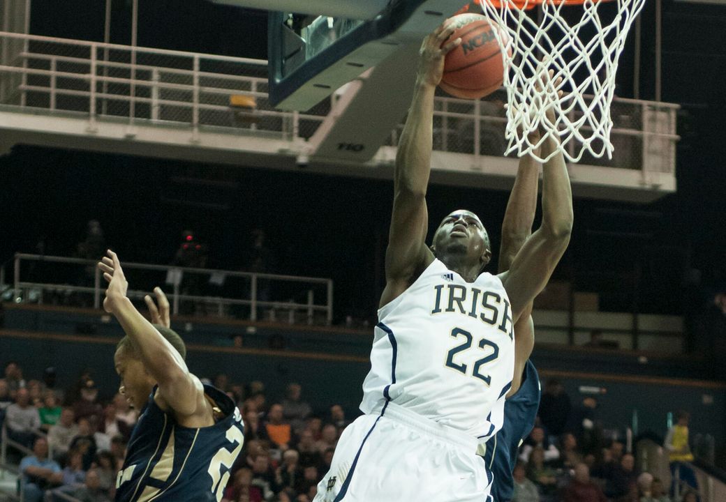 Jerian Grant netted 13 points in the win, which improved Notre Dame to 4-1 this season.