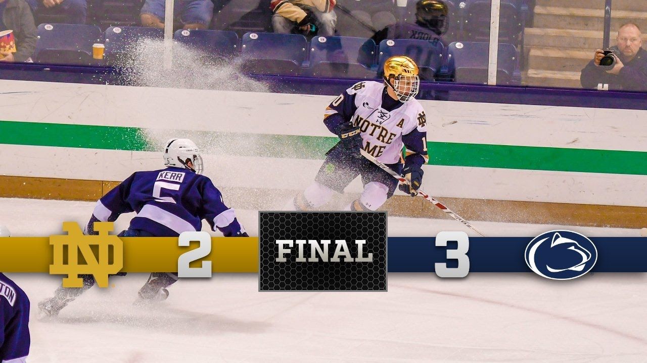 Top Moments - Notre Dame Hockey vs. Penn State