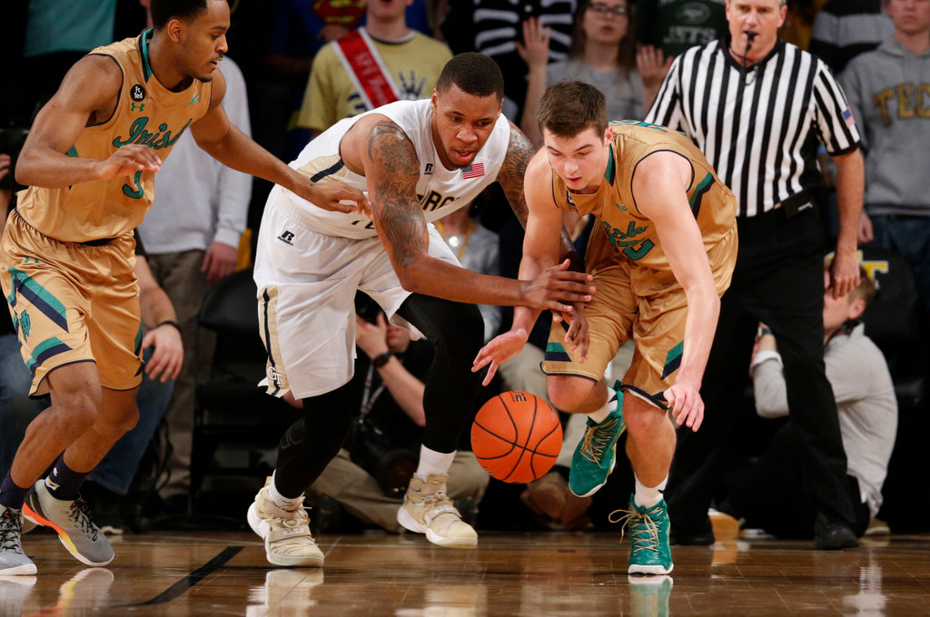 #19 Irish Fall Short to Georgia Tech, 63-62