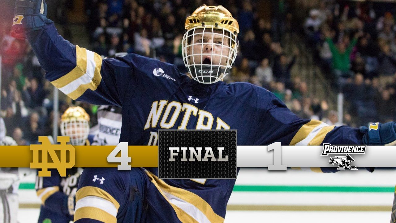 Top Moments - Notre Dame Hockey vs. Providence