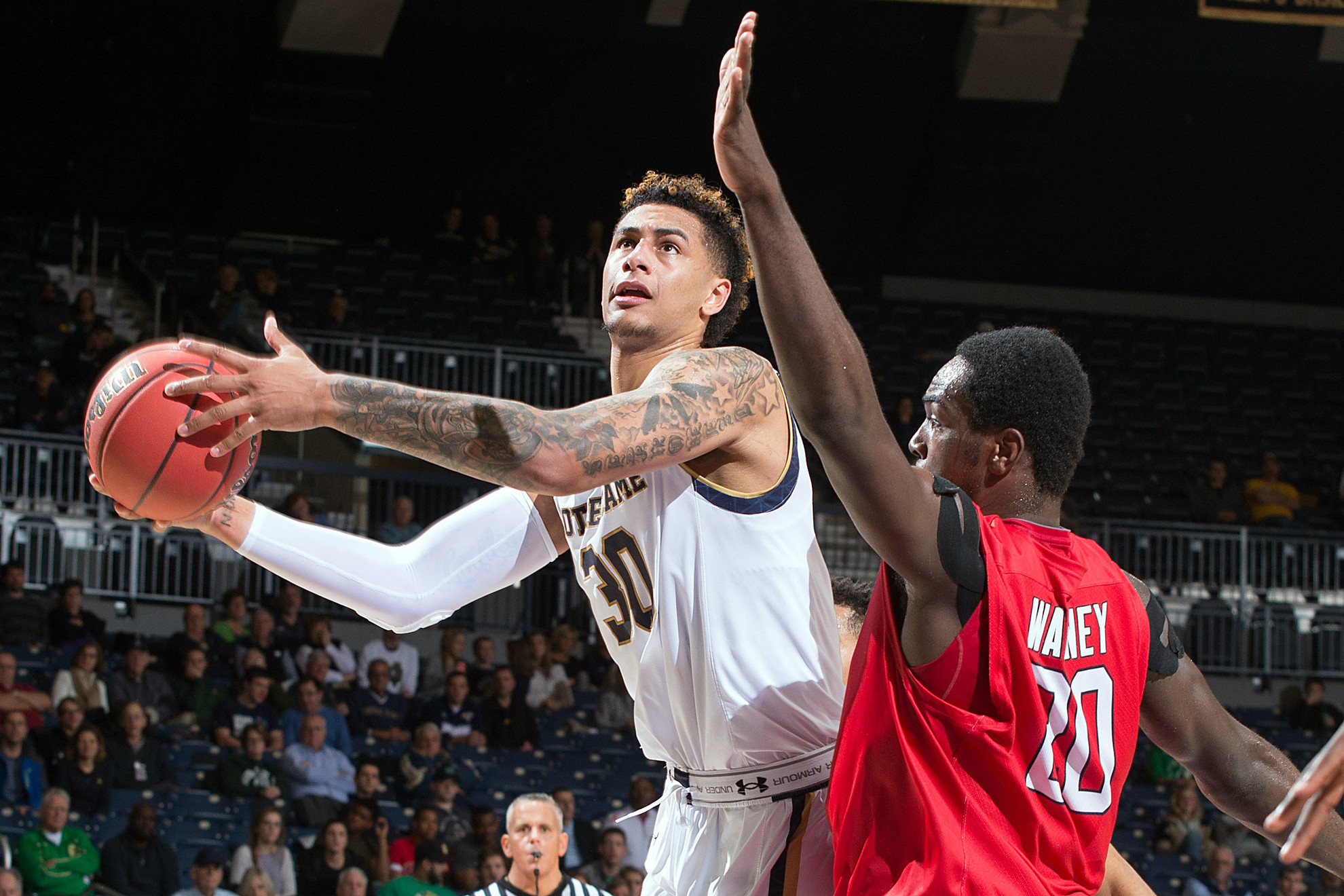 Notre Dame Cruises Past Stony Brook, 86-61 Zach Auguste had 23 points on the night.