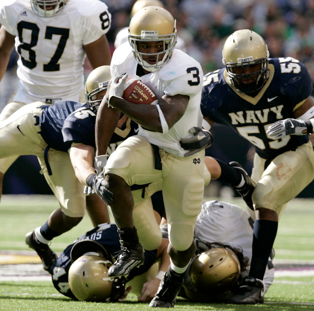 Notre Dame vs. Navy