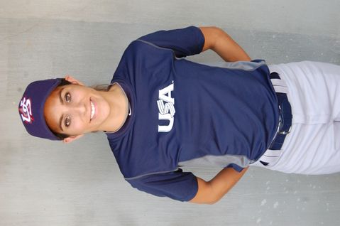 One of the most athletic outfielders in Notre Dame softball history, Alexa Maldonado was invited to play with the U.S. Women's National Baseball Team last summer.