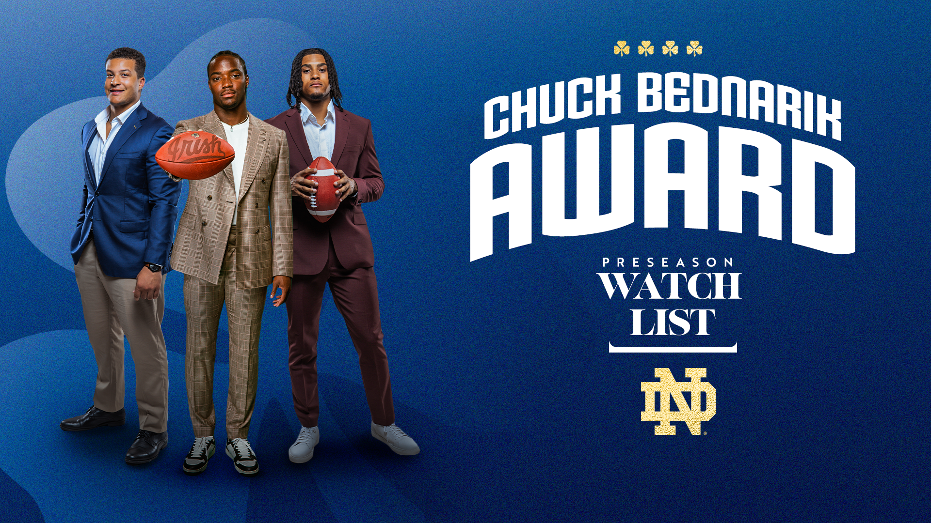 Cross III, Morrison, Watts Selected to Bednarik Award Watch List Cross III, Morrison, Watts Selected to Bednarik Award Watch List