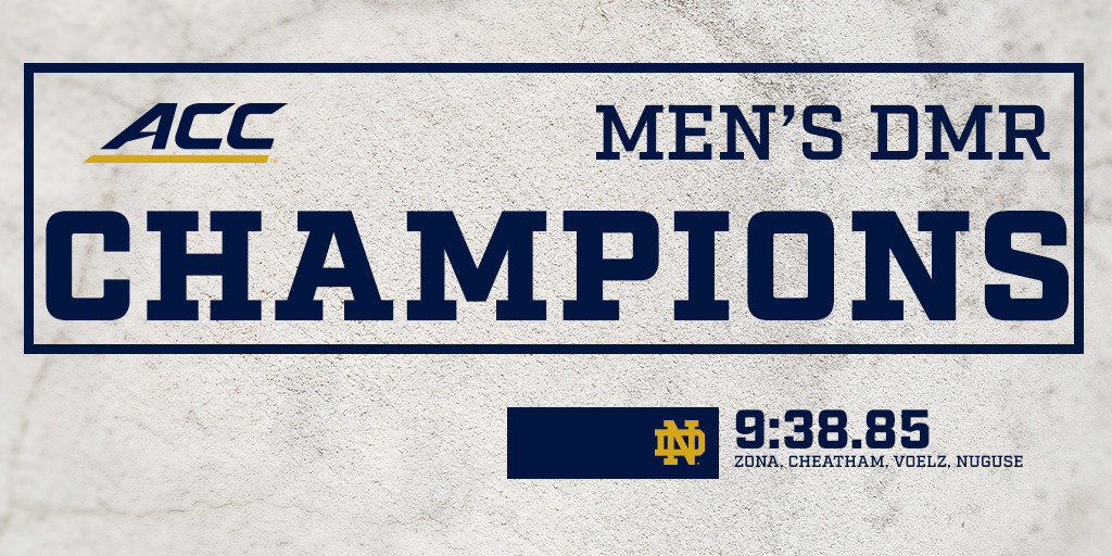 DMR Puts Irish Men On Top Through Day One ACC Champs DMR