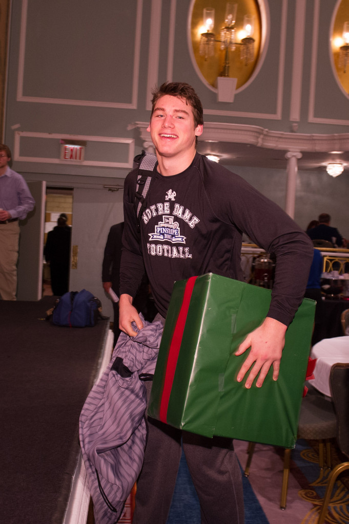 ND at the Pinstripe Bowl - Wednesday