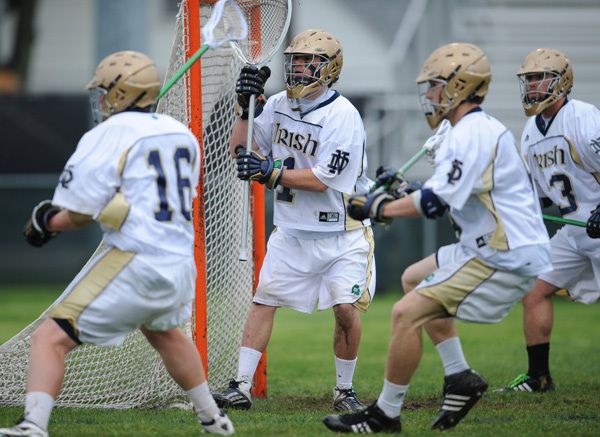 Senior goalie Joey Kemp and the Fighting Irish defense rank fifth nationally buy allowing just 6.79 goals per game.