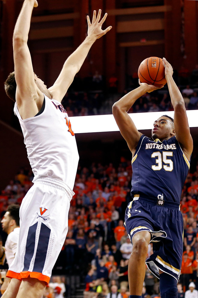 No 5. UVA 77, Notre Dame 66