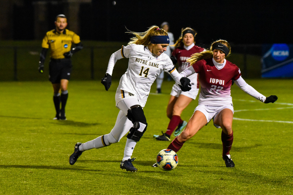 NCAA First Round Notre Dame vs IUPUI