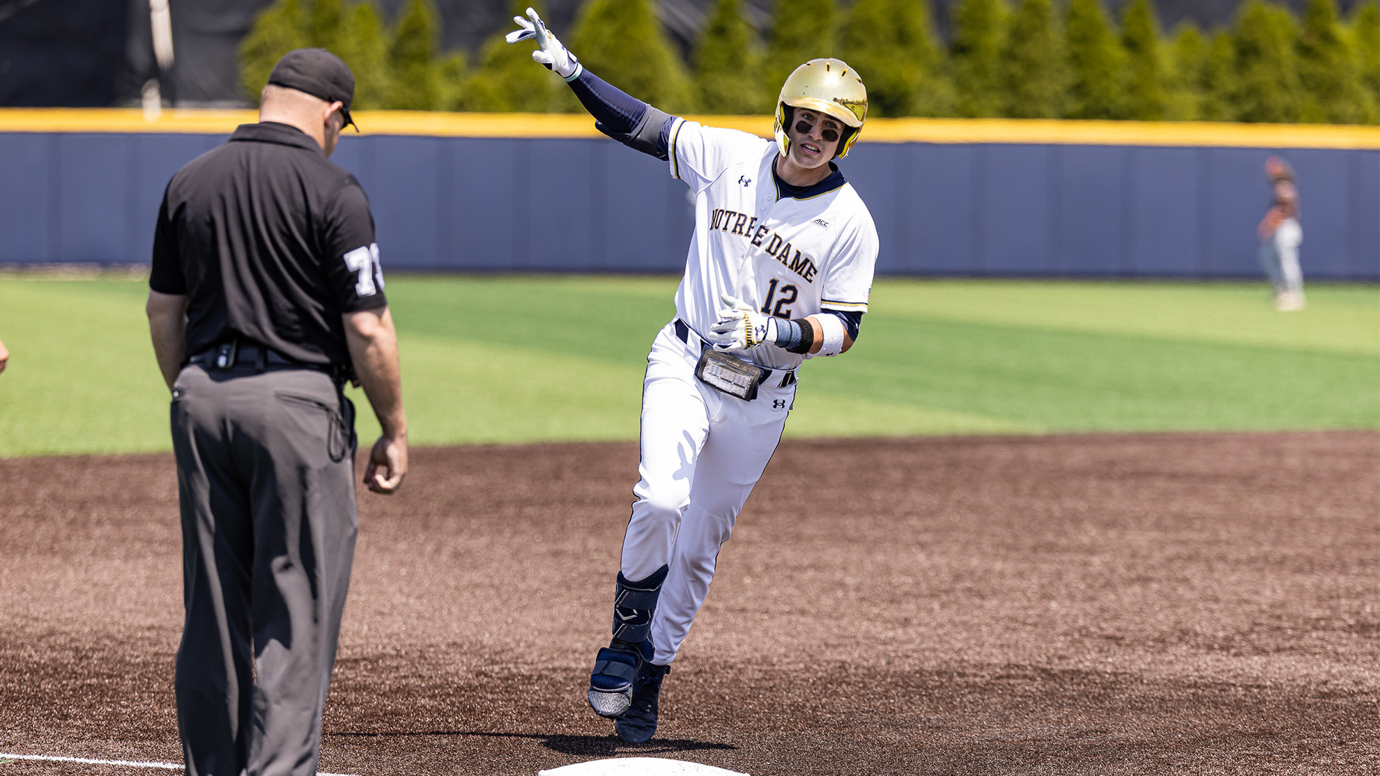 Irish Add Second Run-Rule Win Over Falcons Connor Hincks