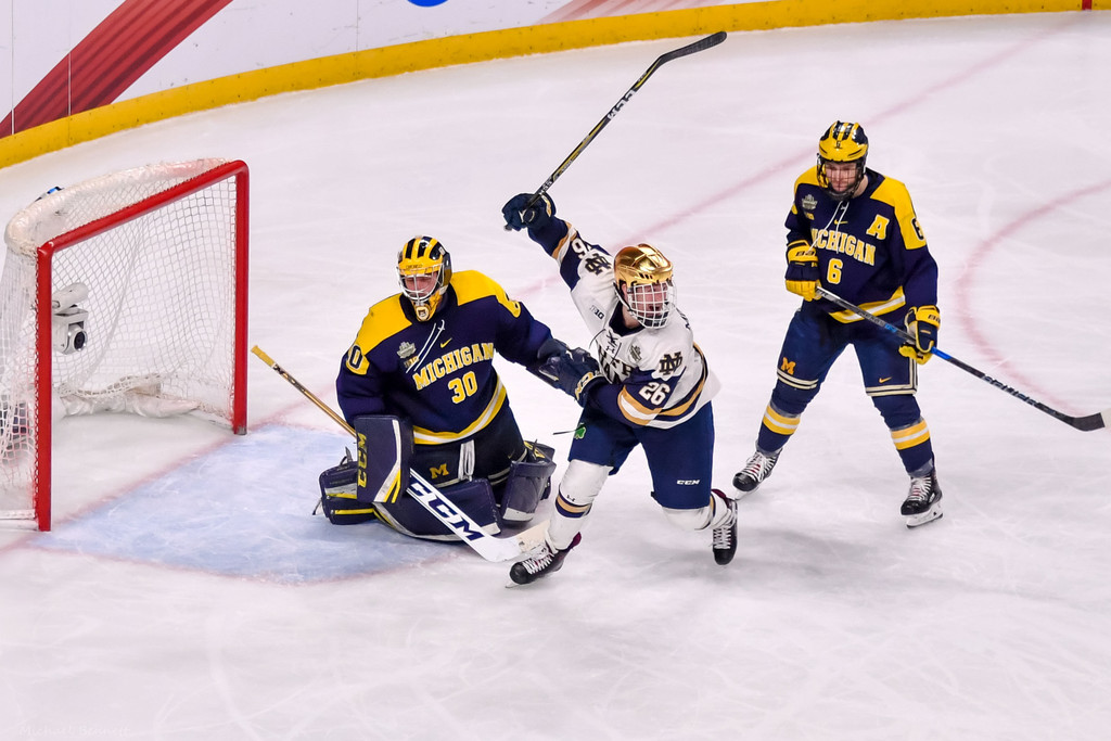 No. 1 Notre Dame Hockey vs. Michigan, National Semifinal