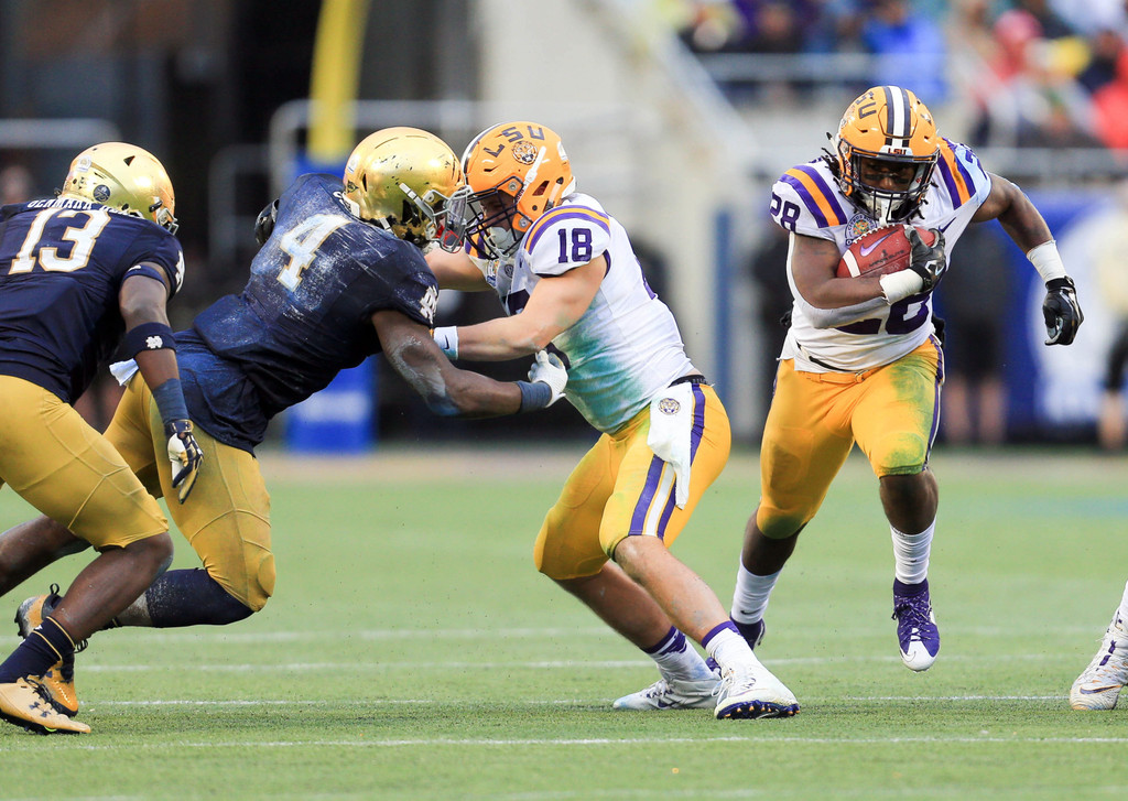 Notre Dame vs. LSU (USATSI)