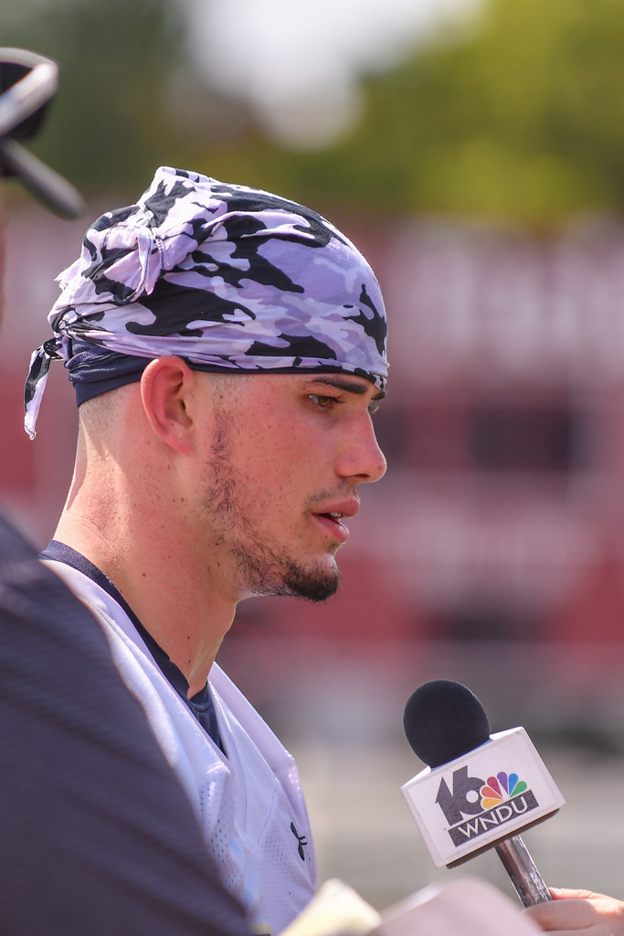 2017 Notre Dame Football Fall Camp - Practice One