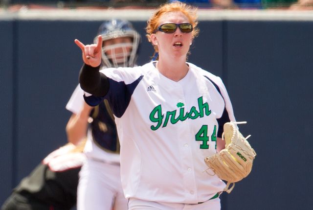 Laura Winter allowed one earned run in a complete game win over No. 9 Louisville Sunday