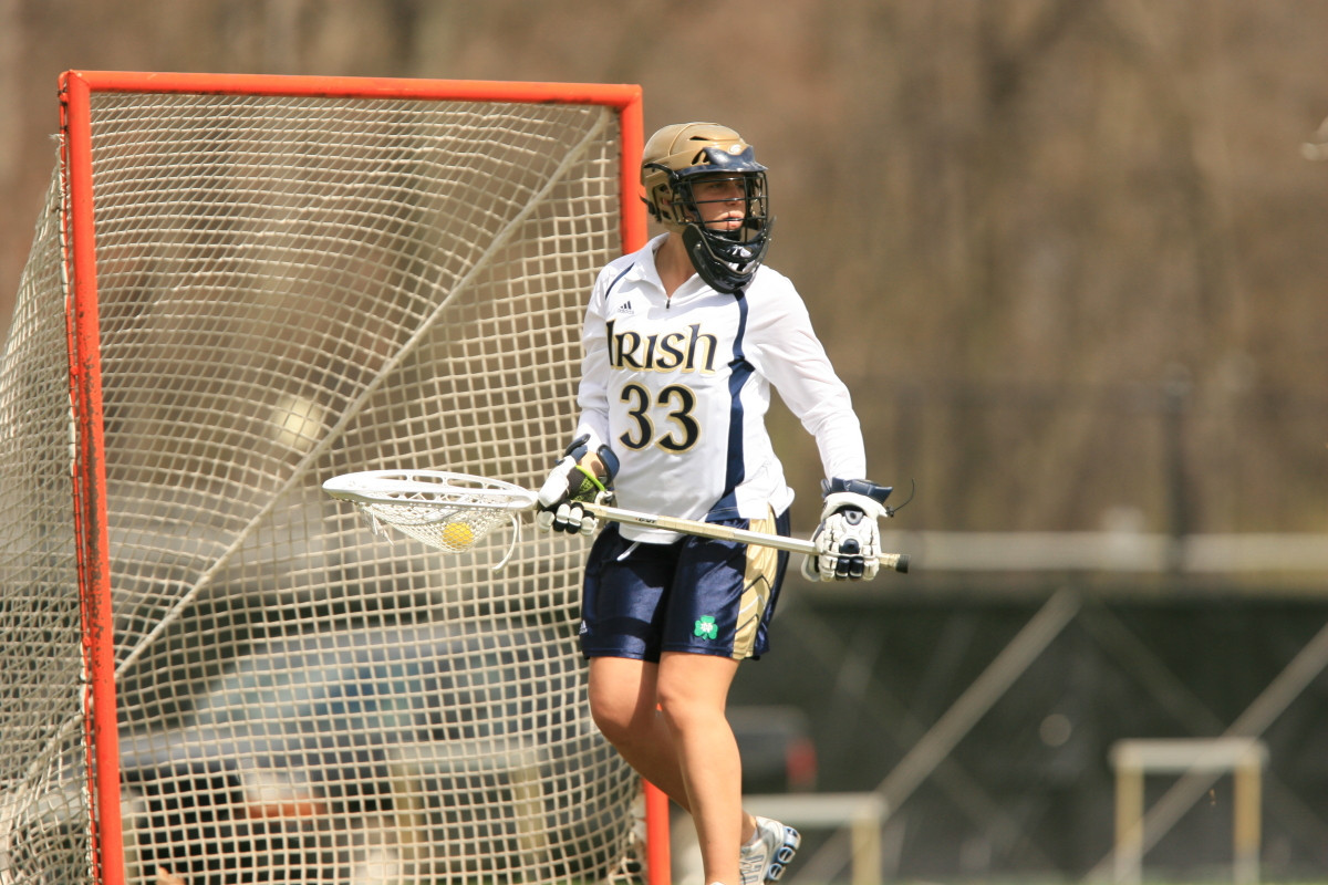 Irish Take To The Road With Games At BIG EAST Newcomers Cincinnati And Louisville Senior goalkeeper Erin Goodman became Notre Dame's winningest goalkeeper with her victory versus Loyola (Md.). Goodman now has 32 wins in her career.