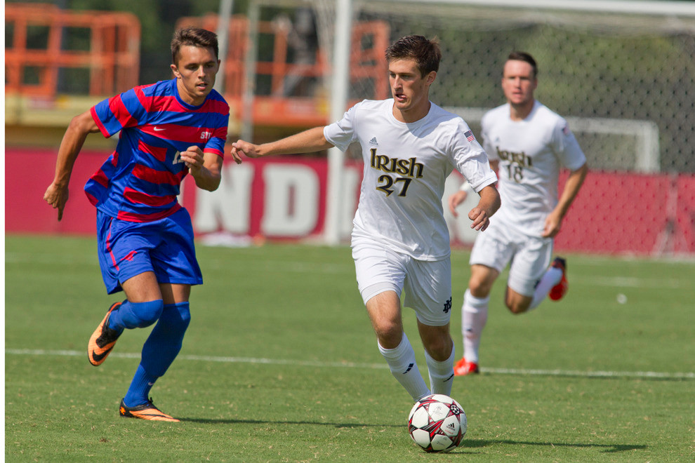 #2 Notre Dame Scores Twice Late To Take 3-1 Victory Over Duke Sophomore midfielder Patrick Hodan put the Irish up 2-1 in the 88th minute.