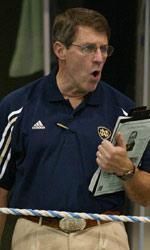 Veteran Notre Dame men's swimming head coach Tim Welsh has led the Irish on a consistently-upward trajectory, particularly since 2004-05, with Notre Dame winning six BIG EAST titles in that span and sending a school-record nine swimmers (including four honorable mention All-Americans) to the 2013 NCAA Championships.