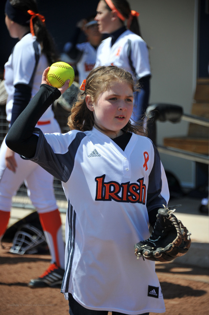 2014 Notre Dame Strikeout Cancer Doubleheader