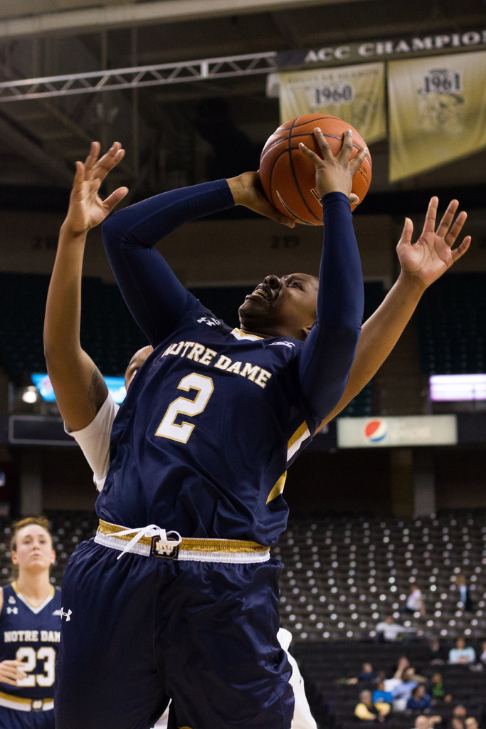 No. 2 Notre Dame, 86 vs. Wake Forest, 52