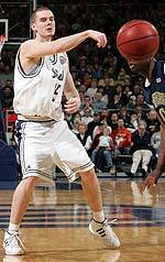 Irish Tangle With No. 6/6 Wildcats Saturday Colin Falls and the Irish host Villanova this Saturday.