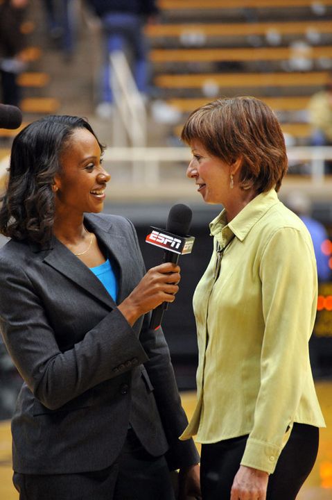 The Notre Dame women's basketball team has had 118 of its games televised during the past eight seasons (2000-01 through 2007-08), including 40 nationally-televised appearances on the ESPN family of networks.