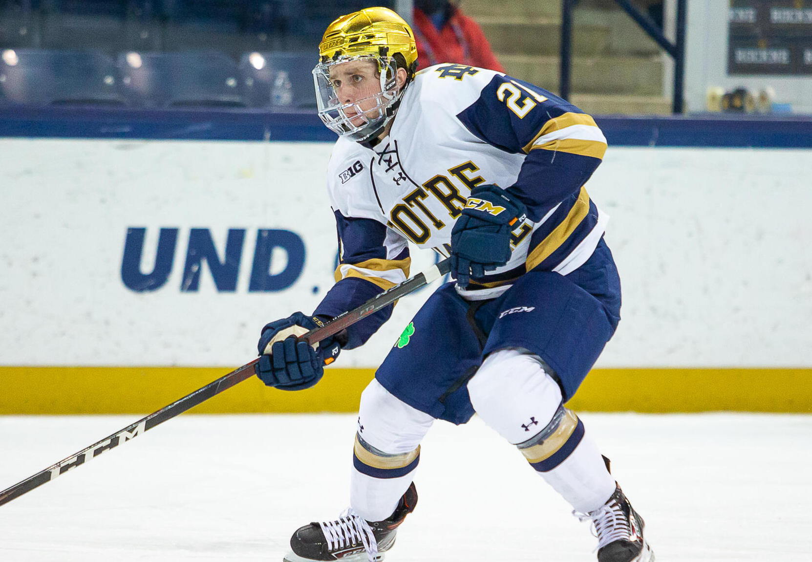 Ellis Scores Dramatic Overtime Winner As #13 Irish Down Penn State 5-4 Ellis Scores Dramatic Overtime Winner As #13 Irish Down Penn State 5-4