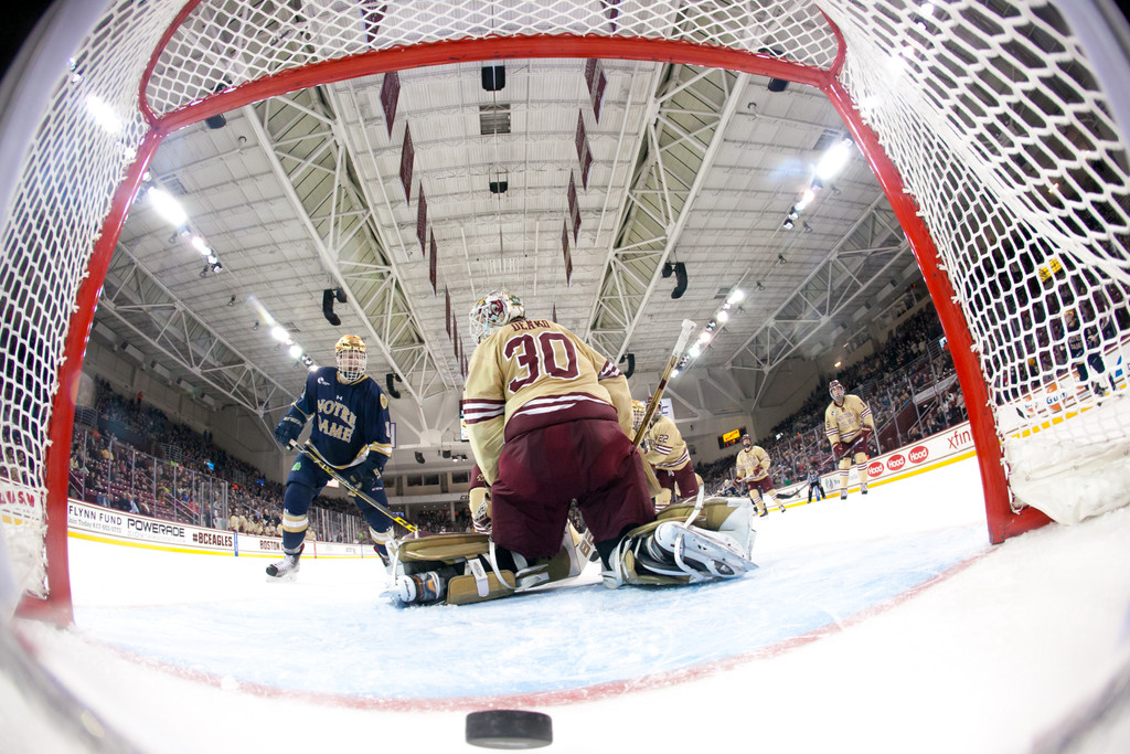 Notre Dame Defeats Boston College 4-3 (Dec. 10, 2015)