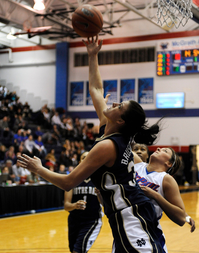 #12/4 Irish Burn Blue Demons, 86-62 (AP photos)