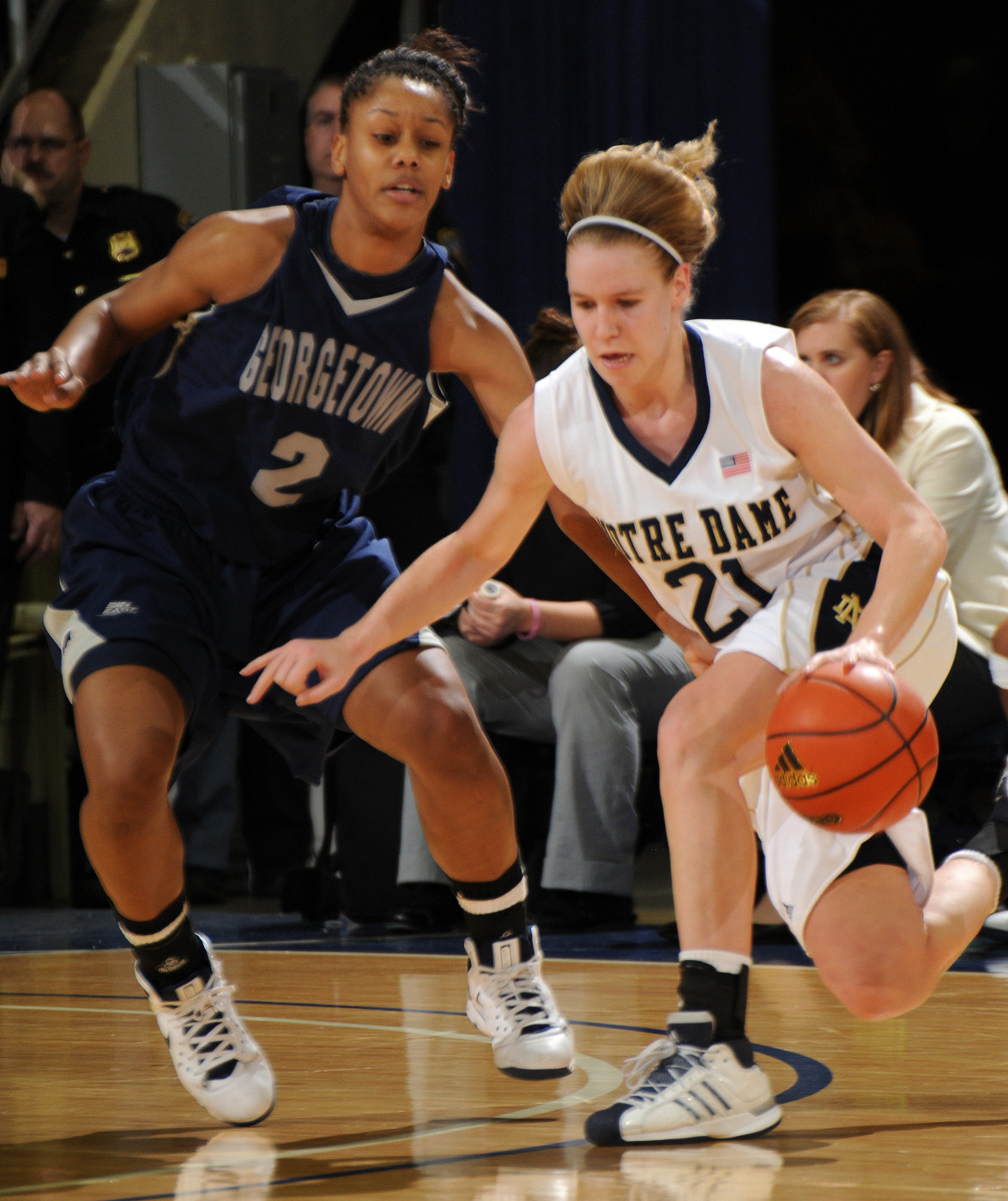 #17 Irish Come Up Short Against Rutgers, 78-68 Georgetown Notre Dame Basketball
