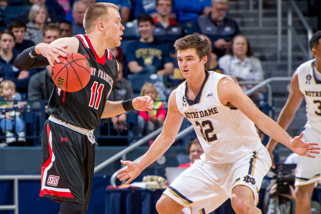 Notre Dame 87, St. Francis 56