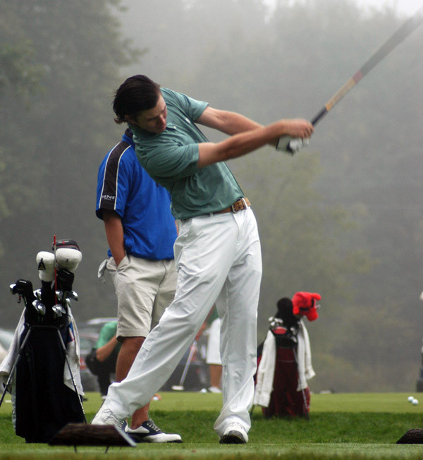 Sophomore Doug Fortner is coming off a career-best second-place tie and even-par 210 at last weekend's Fighting Irish Gridiron Golf Classic.