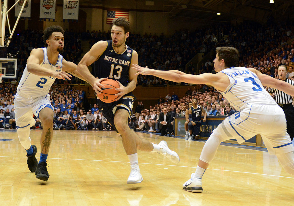 Notre Dame vs. Duke (USATSI)