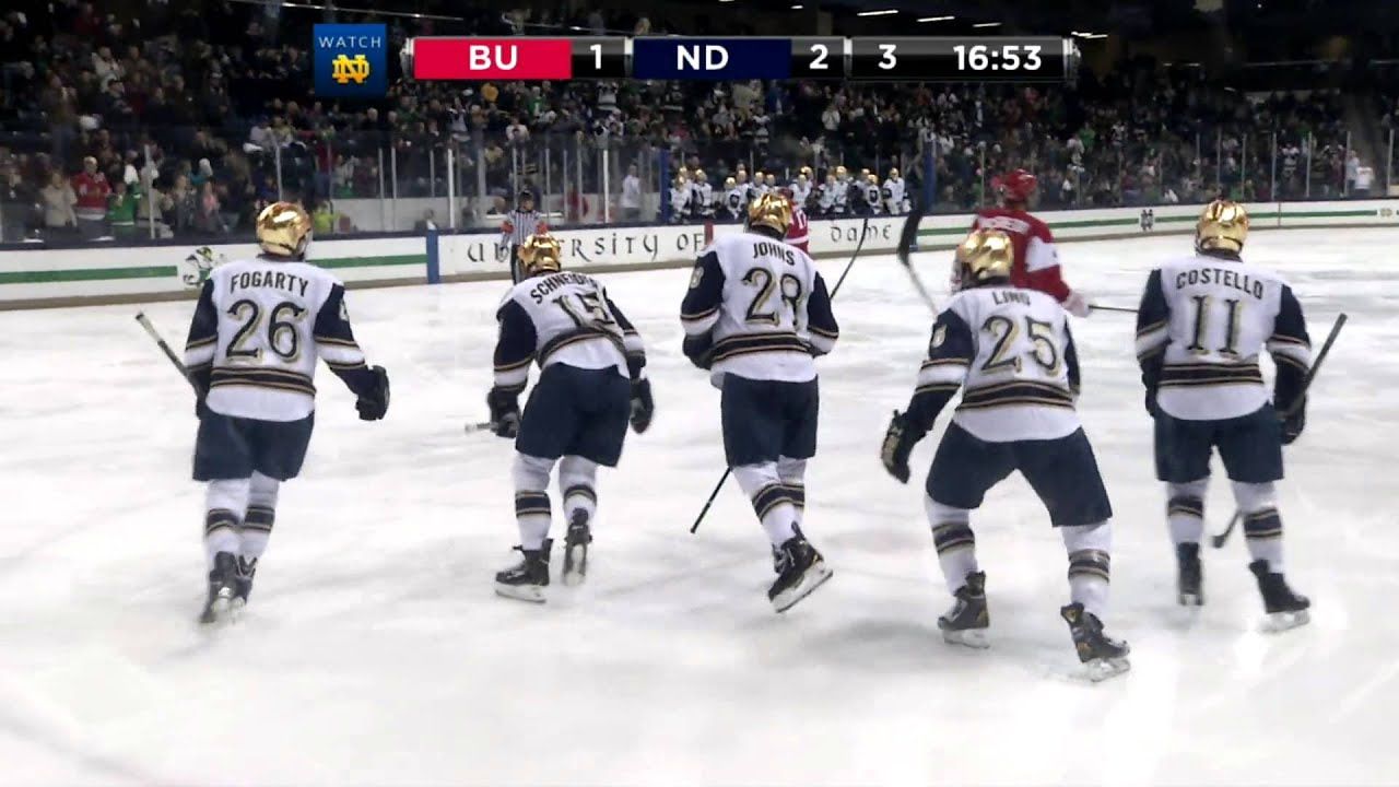 HKY vs. BU Hockey East Playoff Highlights